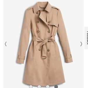 White House Black Market Trench Coat